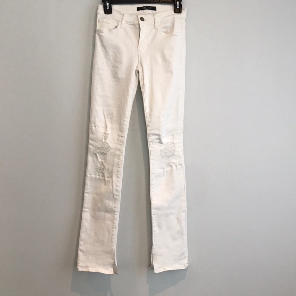 J Brand White Jeans